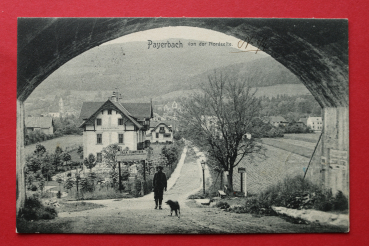 AK Payerbach / 1907 / Nordseite / Villa Kampitsch / Strassenansicht / Niederösterreich